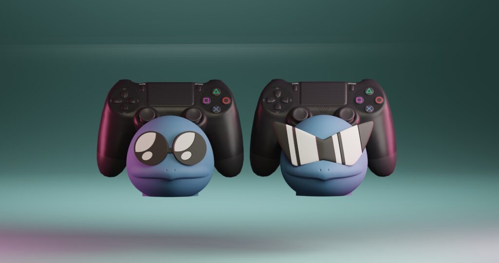 Squirtle Controller Stand