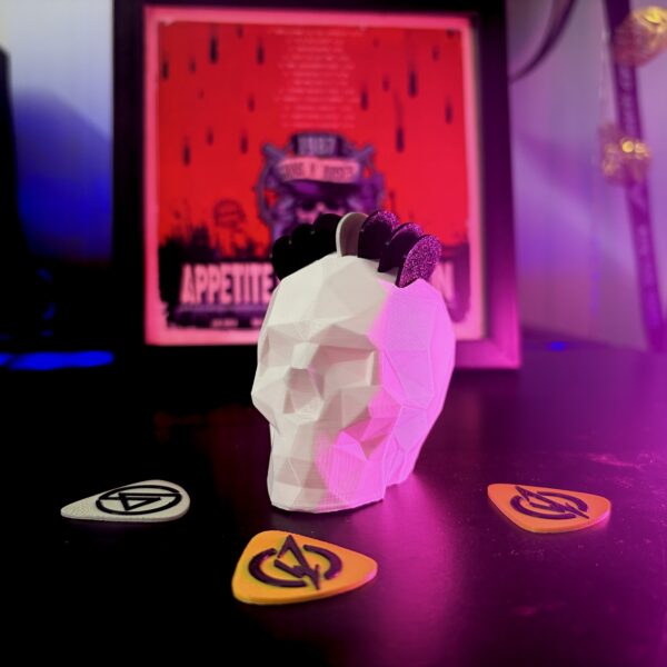 Skull Guitar Pick Holder