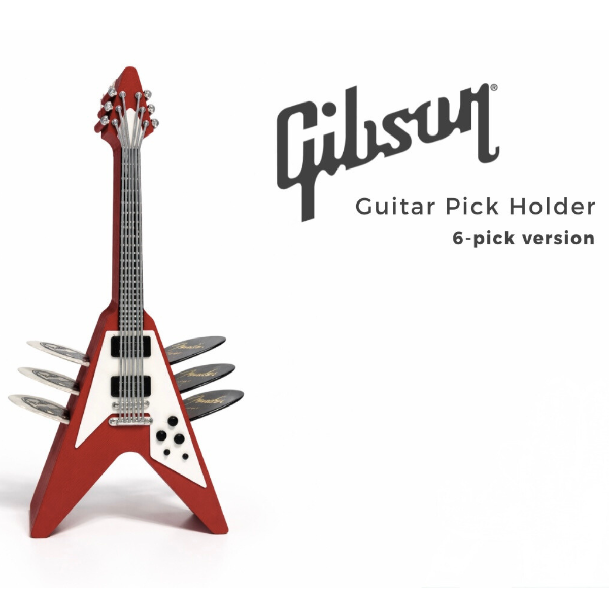 Flying V Guitar Pick Holder