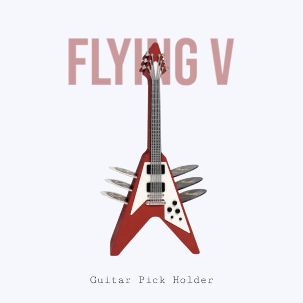 Flying V Guitar Pick Holder