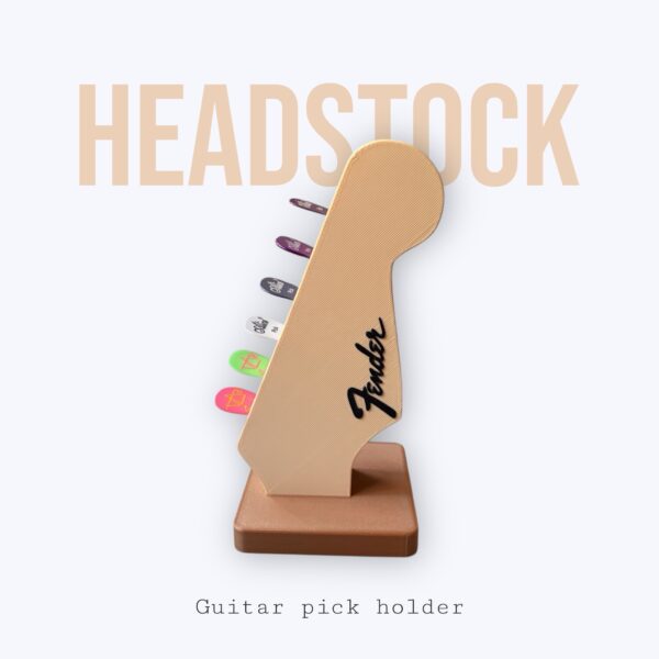 Headstock Guitar Pick Holder
