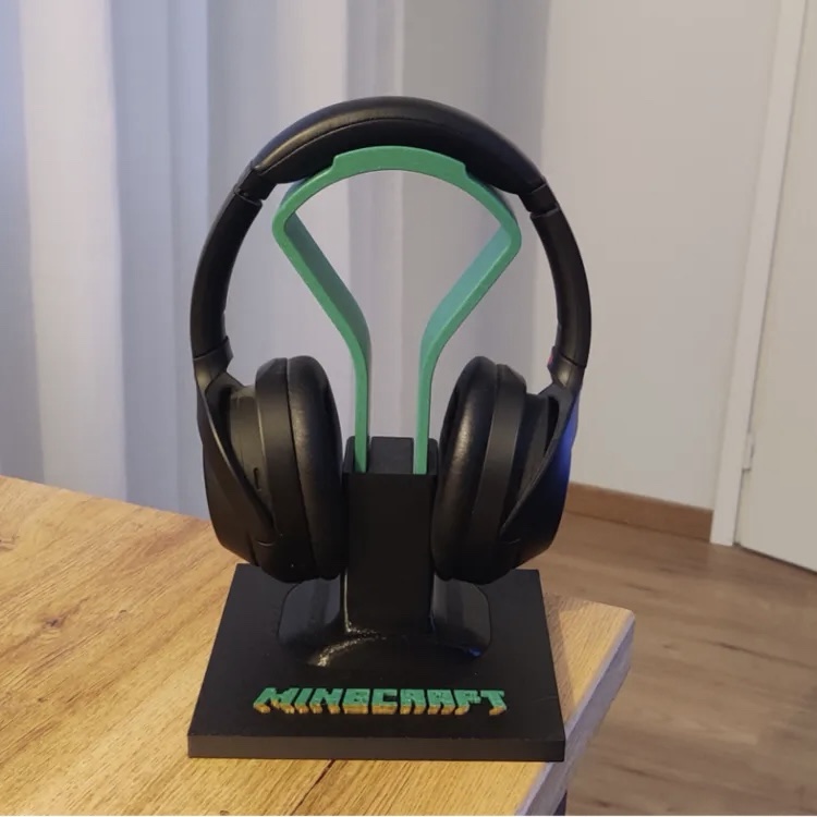 Minecraft Headphone Stand